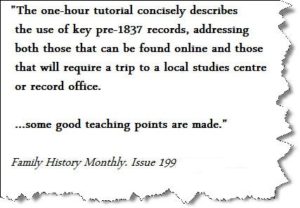 family history monthly quote